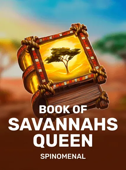 Book Of Savannah's Queen game tile