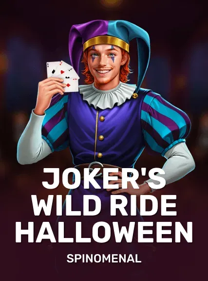 Joker's Wild Ride - Halloween game tile