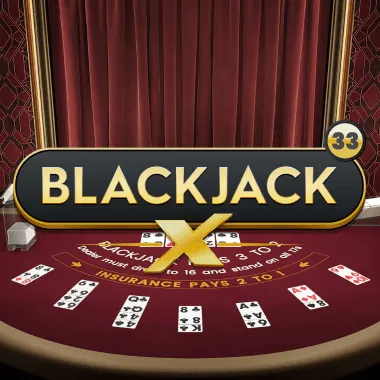 BlackjackX 33 game tile