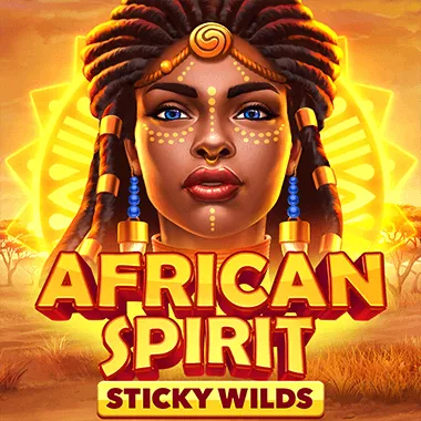 African Spirit Sticky Wilds game tile