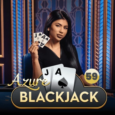 Blackjack 59 - Azure game tile