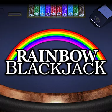 Rainbow Blackjack game tile