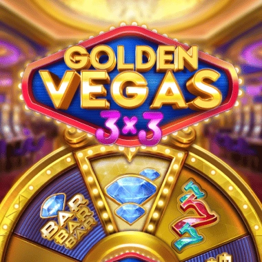 Golden Vegas 3x3 game tile