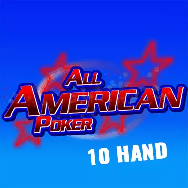 All American Poker 10 Hand game tile