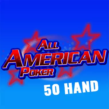 All American Poker 50 Hand game tile