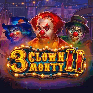 3 Clown Monty II game tile