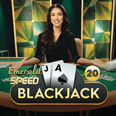 Speed Blackjack 20 - Emerald game tile