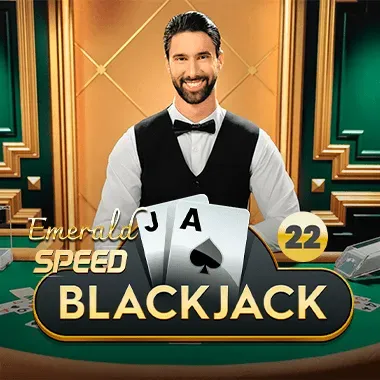 Speed Blackjack 22 - Emerald game tile