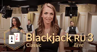 Blackjack Classic Ru 3 game tile