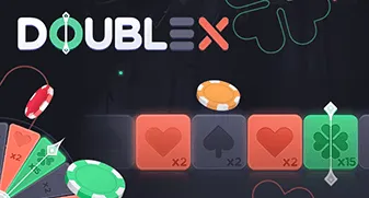 Double X game tile