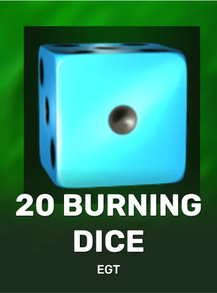 20 Burning Dice game tile