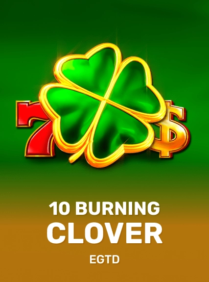 10 Burning Clover game tile