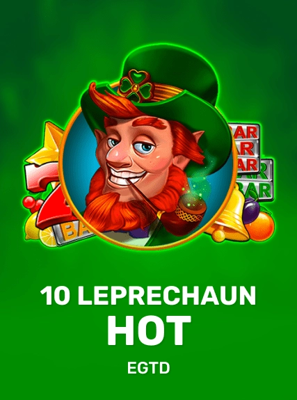 10 Leprechaun Hot game tile