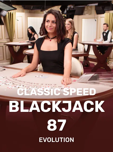 Classic Speed Blackjack 87 game tile