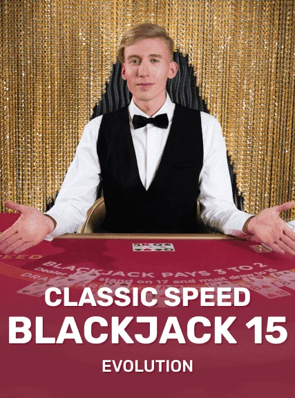 Classic Speed Blackjack 15 game tile