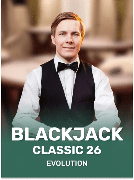 Blackjack Classic 26 game tile