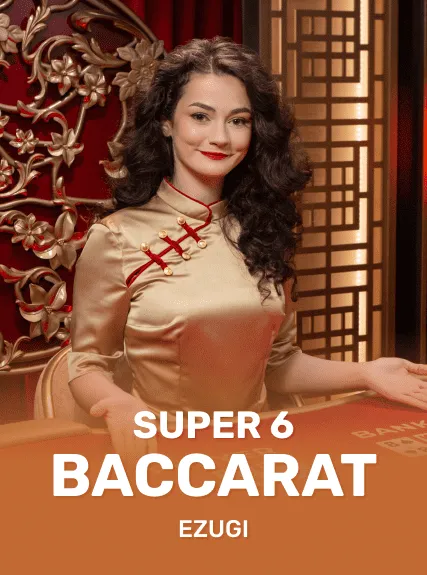 Super 6 Baccarat game tile