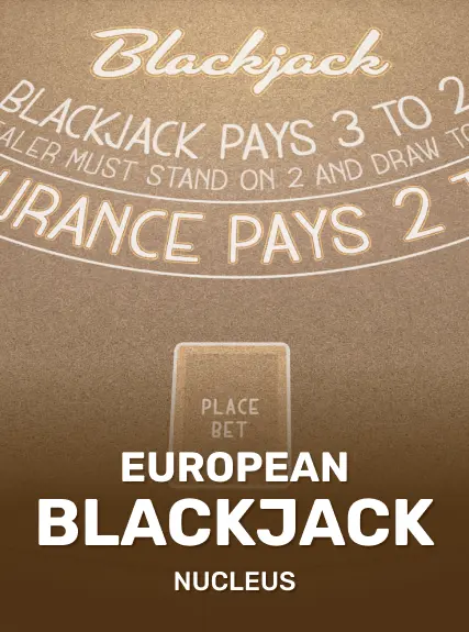 European Blackjack game tile