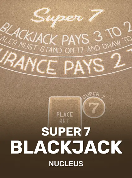 Super 7 Blackjack game tile