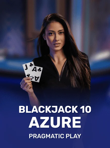 Blackjack 10 - Azure game tile