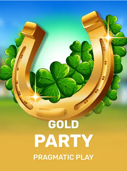 Gold Party game tile