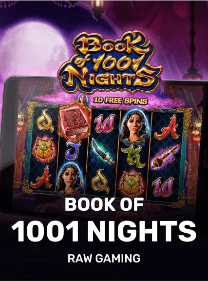 Book of 1001 Nights game tile