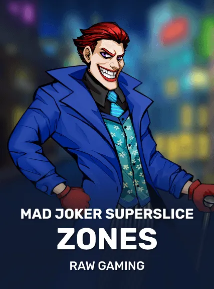 Mad Joker SuperSlice Zones game tile