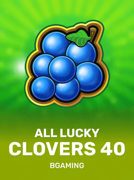 All Lucky Clovers 40 game tile