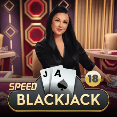 Speed Blackjack - 18 Ruby game tile