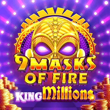 9 Masks of Fire King Millions game tile