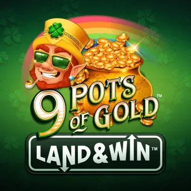 9 Pots of Gold Land & Win game tile