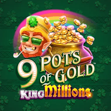 9 Pots of Gold King Millions game tile