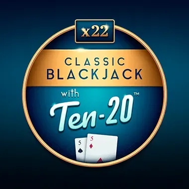 Classic Blackjack with Ten-20 game tile