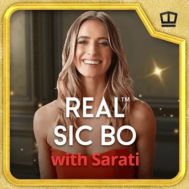 Real Sic Bo with Sarati game tile