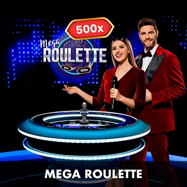 Mega Roulette game tile