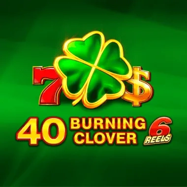 40 Burning Clover 6 Reels game tile