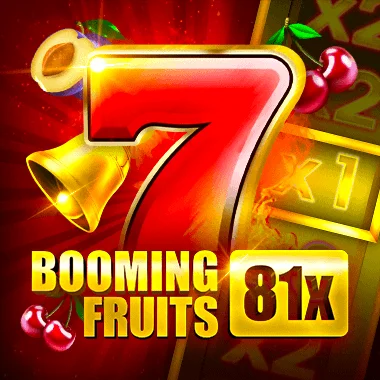 Booming Fruits 81x game tile