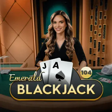 Blackjack 104 - Emerald game tile