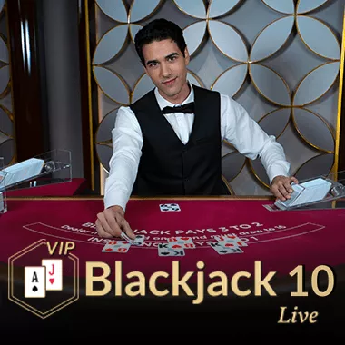 Blackjack VIP 10 game tile