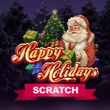 Happy Holidays Scratch game tile