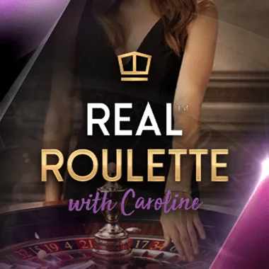 Real Roulette with Caroline game tile