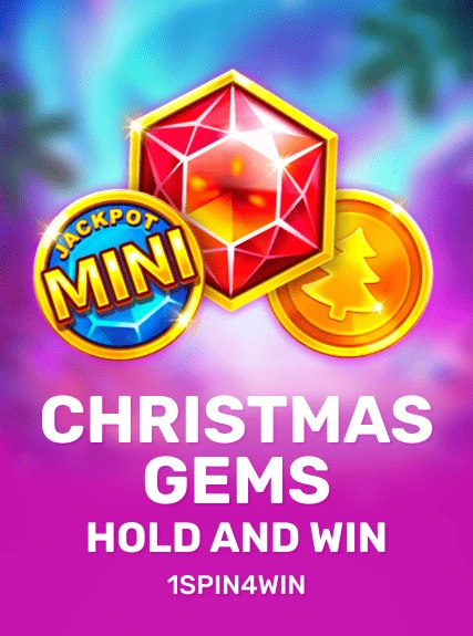 Christmas Gems Hold And Win game tile