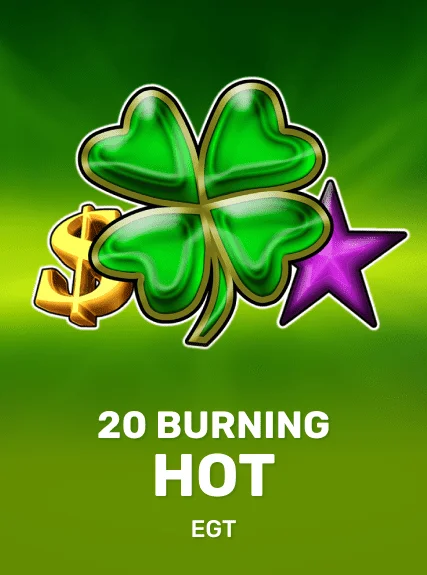 20 Burning Hot game tile