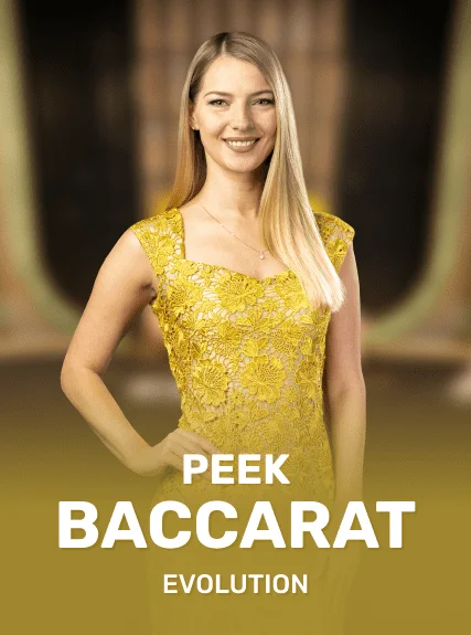Peek Baccarat game tile
