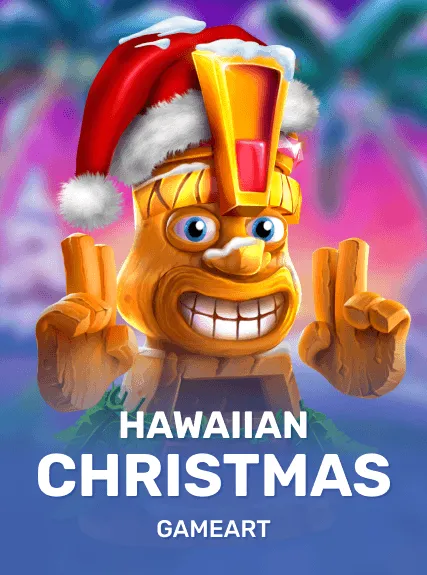 Hawaiian Christmas game tile