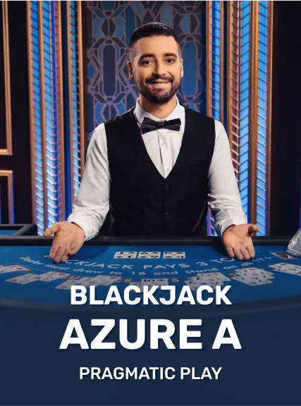 Blackjack 3 - Azure game tile