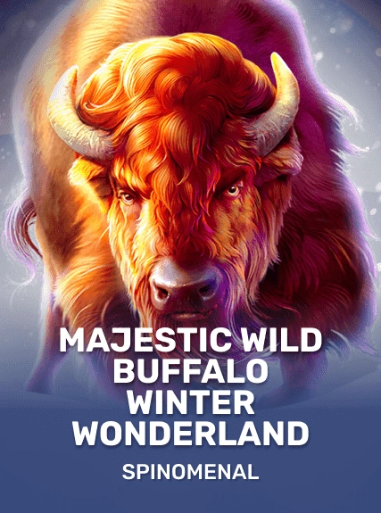 Majestic Wild Buffalo - Winter Wonderland game tile