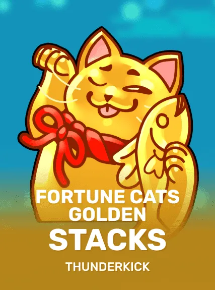 Fortune Cats Golden Stacks game tile