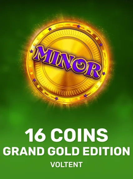 16 Coins Grand Gold Edition game tile