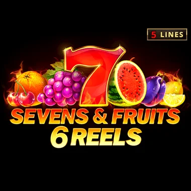 5 Super Sevens & Fruits: 6 reels game tile